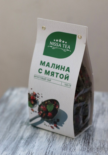 Фруктовый чай "Малина с мятой" (150 гр)